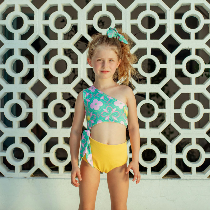 AZULEJO VERDE - KNOT TRIKINI