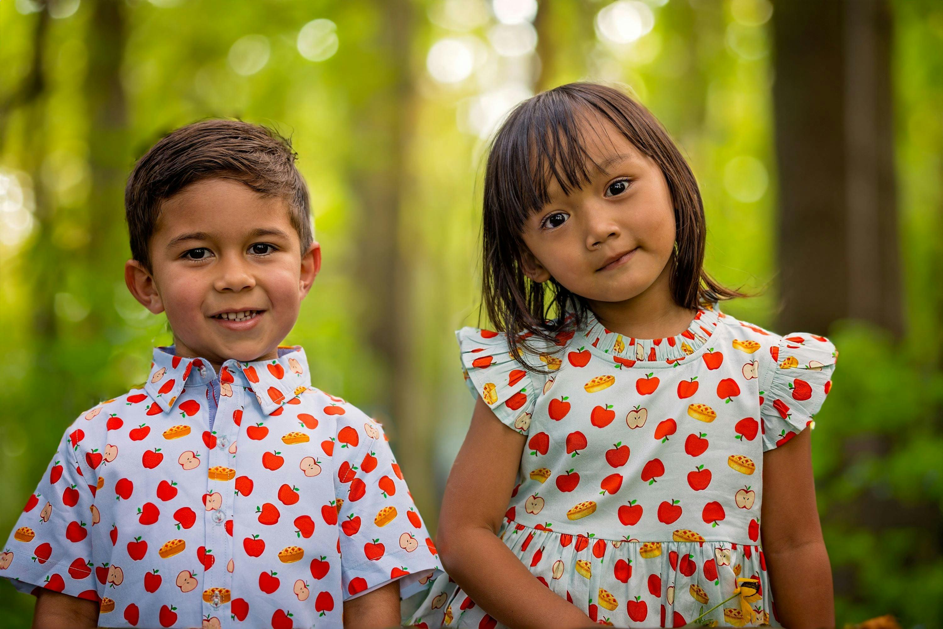 Apple Pie Ruffle Dress
