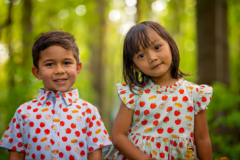 Apple Pie Ruffle Dress