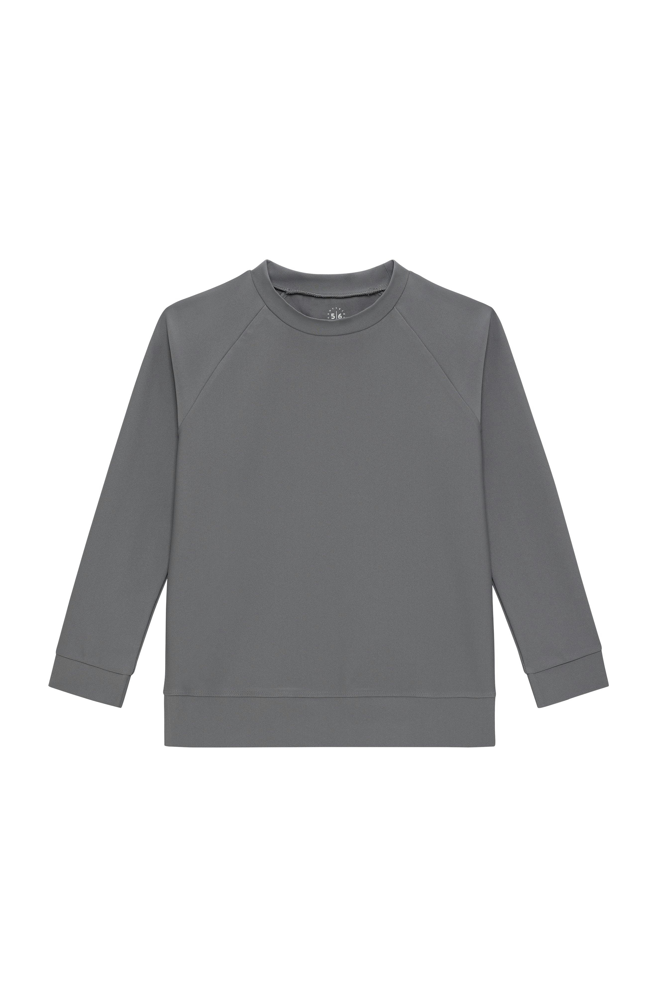 gray pullover
