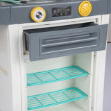 Kitchen Set: Green Yellow Gray