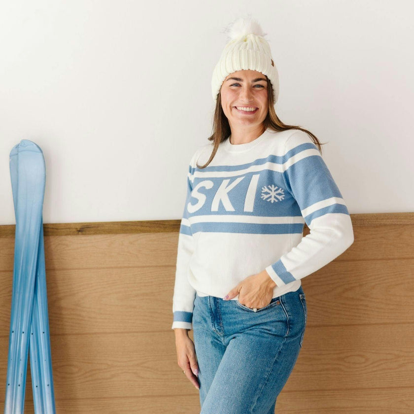 Ski Intarsia Women's Sweater