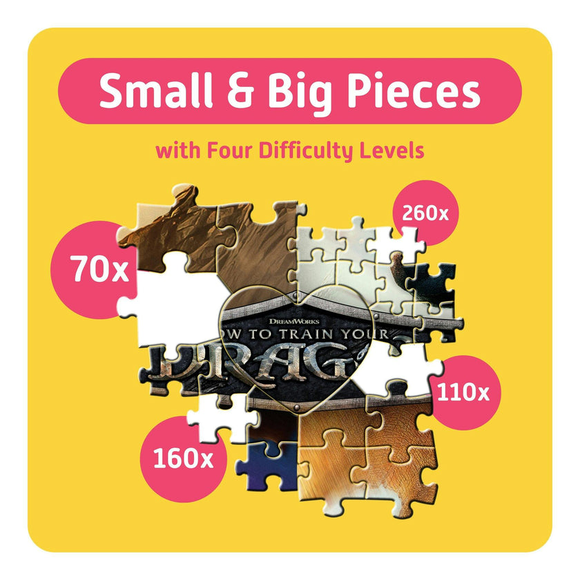 TeamPuzzle: How to Train Your Dragon - 600pc