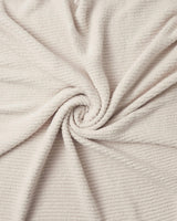 Cushy Ribbed Blanket • Fuzzy