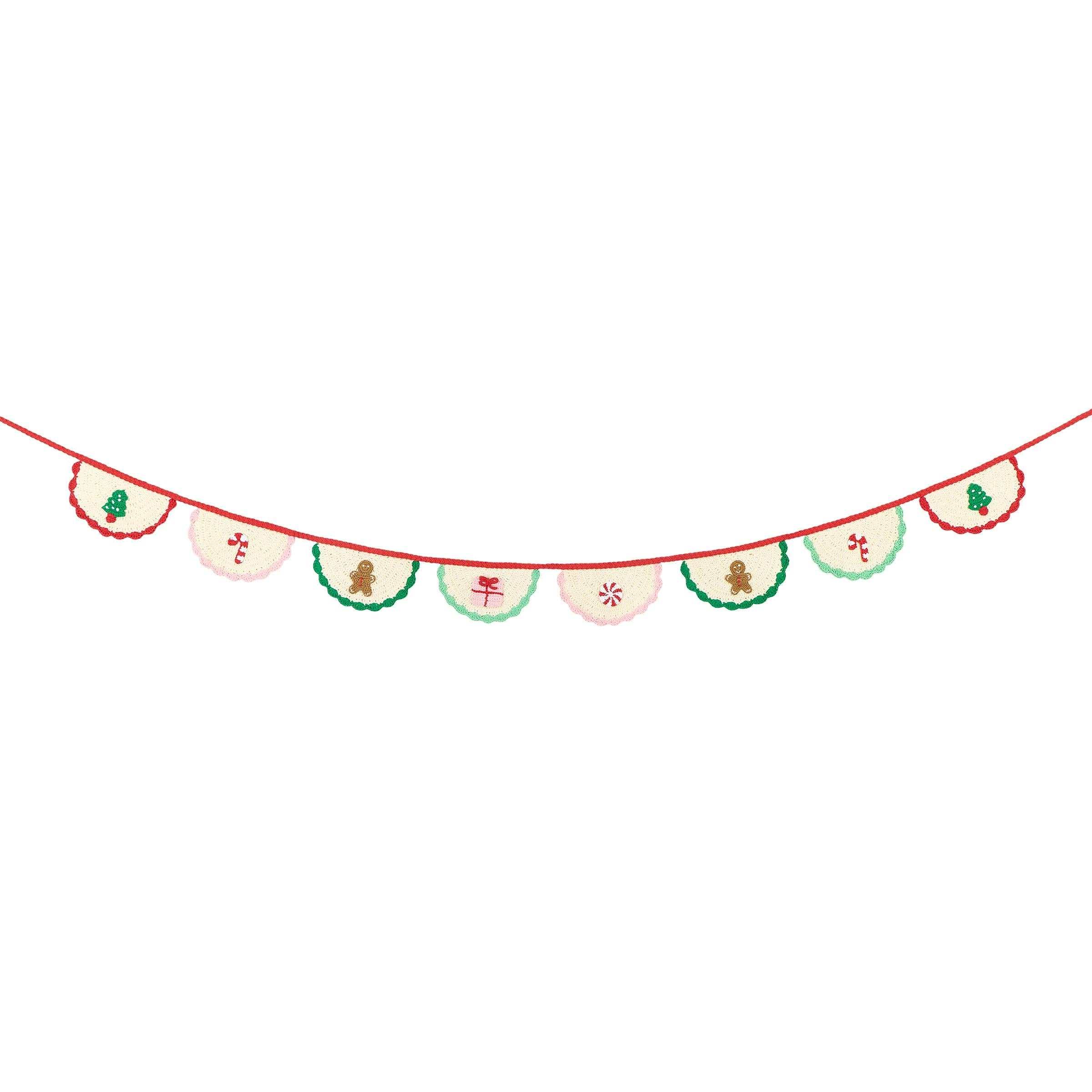 Christmas Crochet Garland