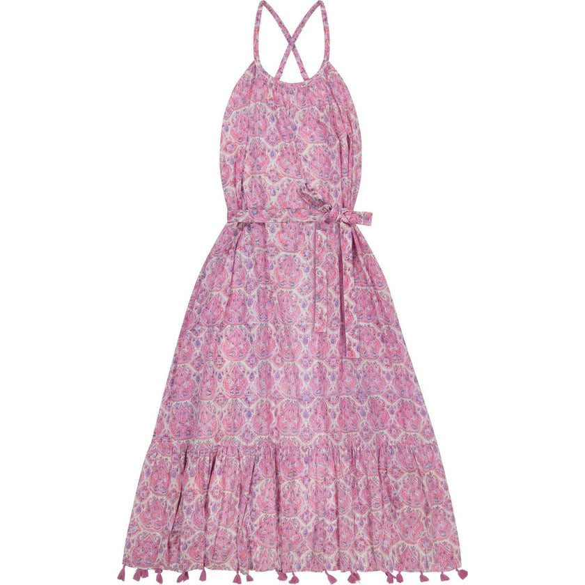Chantal Women's Sundress Pink Paisley, Pink
