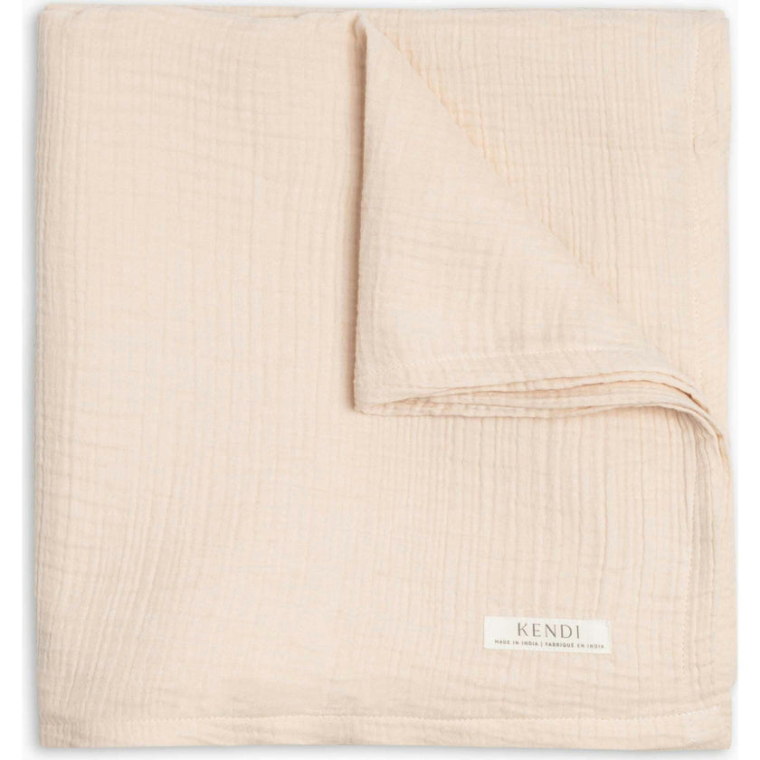 Muslin Swaddle Blanket - Shell