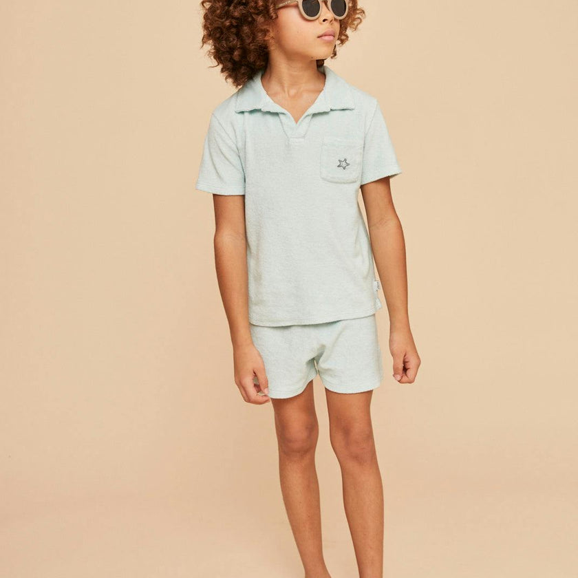 Terry Cotton Polo Shirt