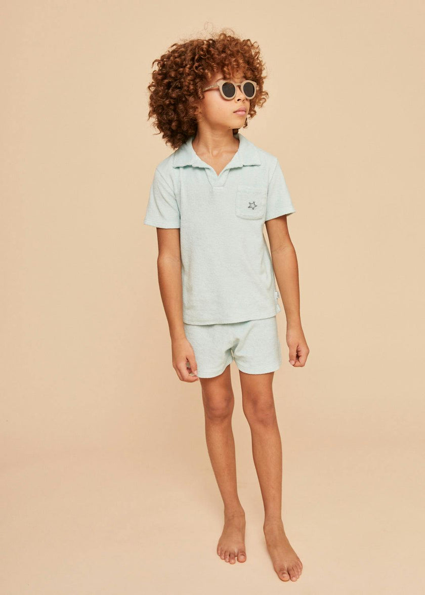 Terry Cotton Polo Shirt