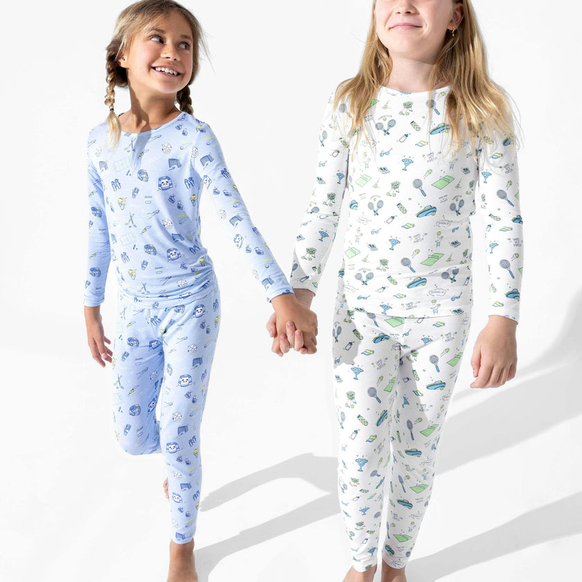 Tennis Bamboo Kids Pajamas