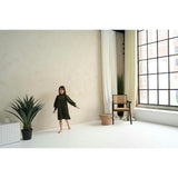 Rachel dress (olive-green velvet)