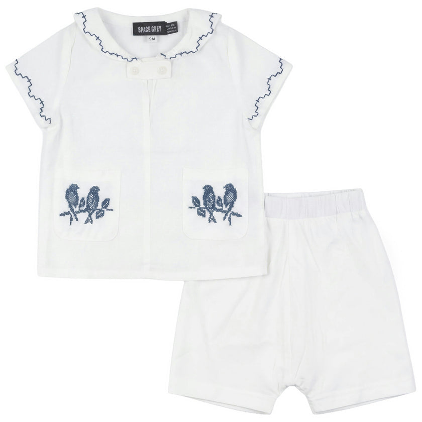 Sailor Embroidered Set