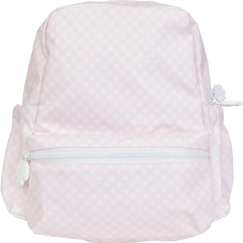 The Backpack in Pink Gingham