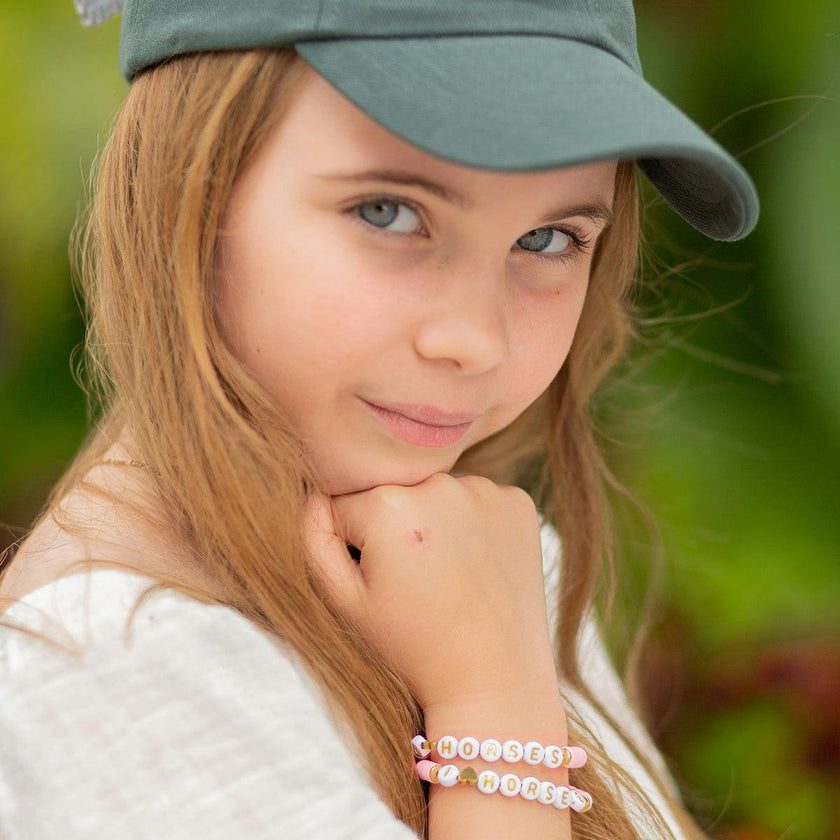 Horse Bow Baseball Hat (Baby/Toddler, Youth)