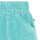 Blue Terrycloth Baby Shorts