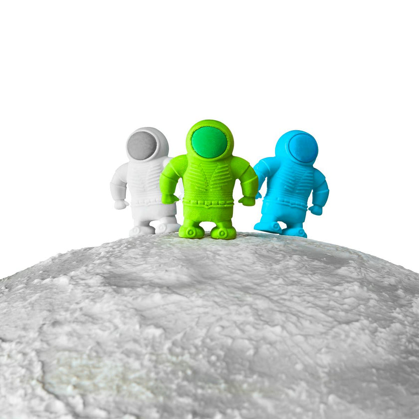 Astronaut Erasers - Set of 3