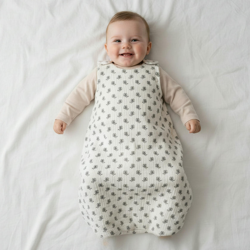 Organic Wearable Blanket - Poppy