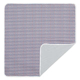 Sailor Hearts Navy Baby Blanket