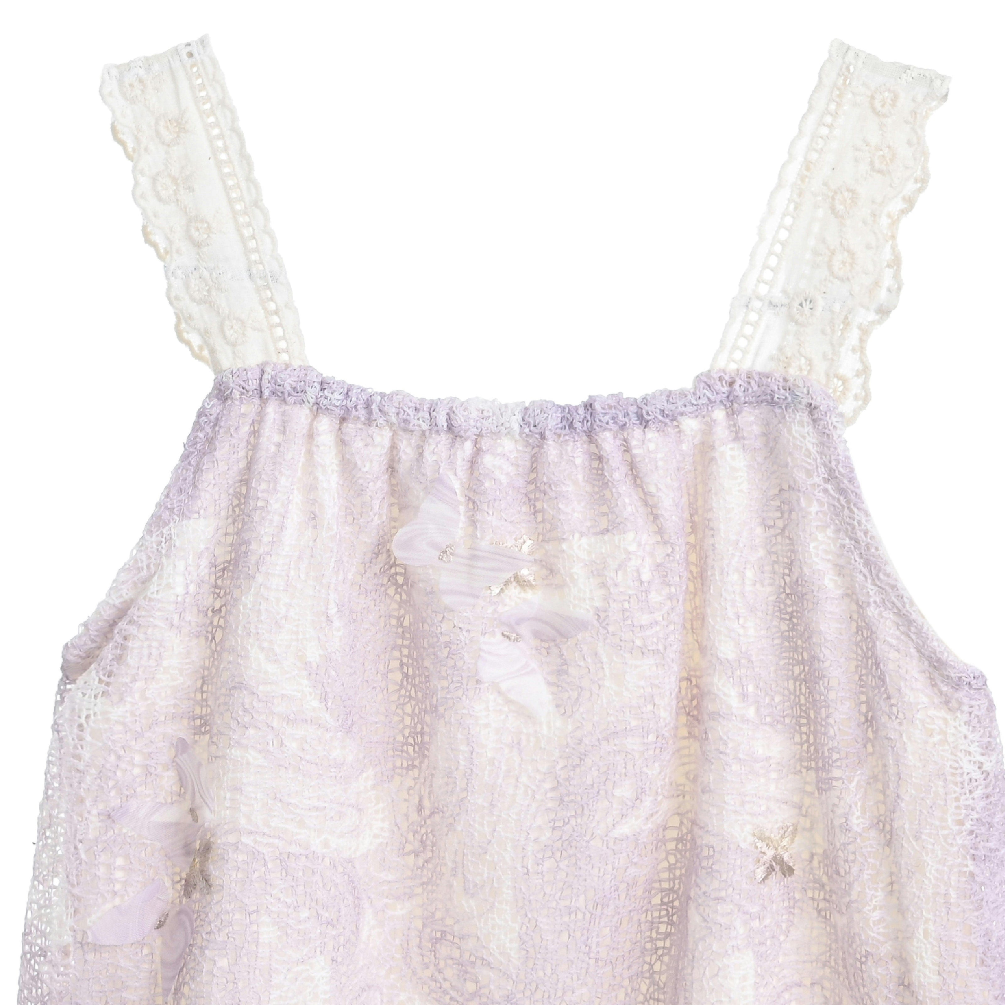 Purple Paisley Lace Romper