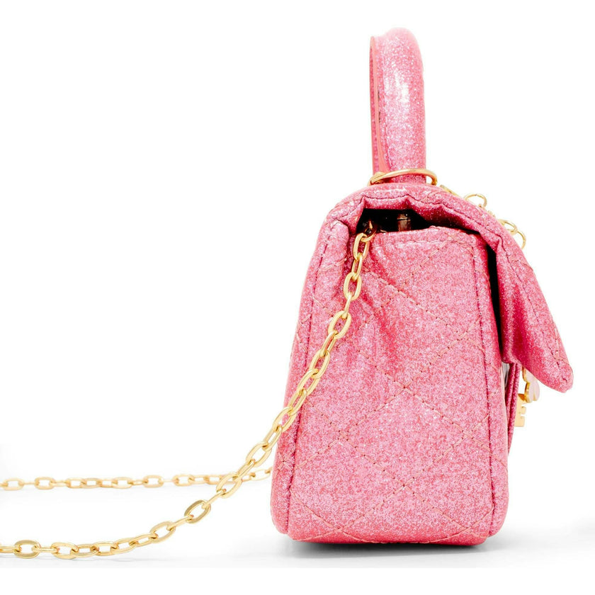 Classic Sparkle Top Handle Handbag