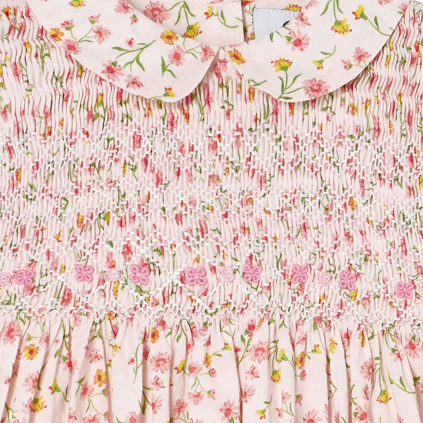 Hand-Smocked Baby Dress - Lottie