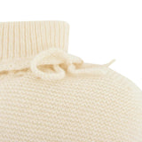 BONPOINT Cashmere Booties - Blanc Lait
