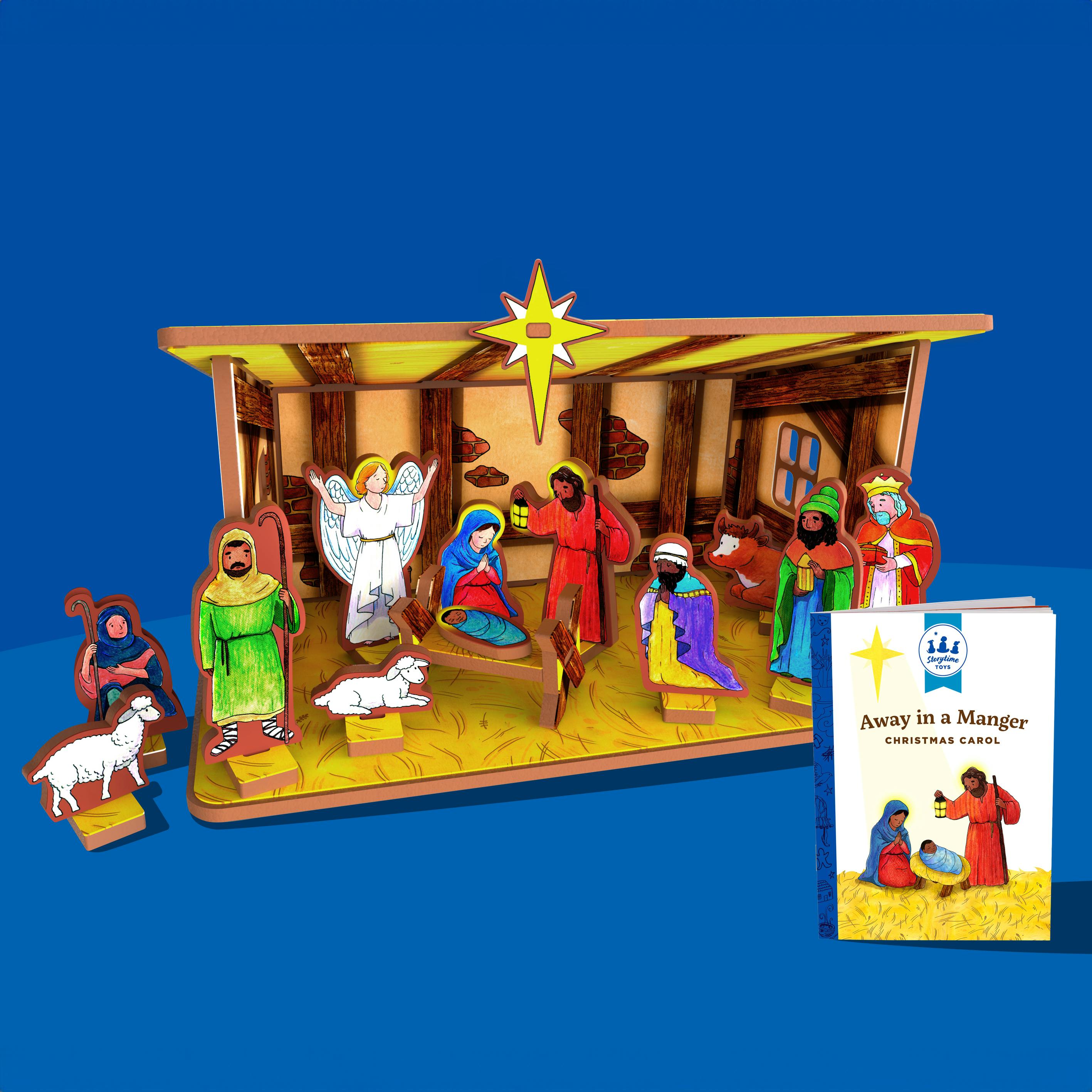 Away In A Manger Nativity & Christmas Carol