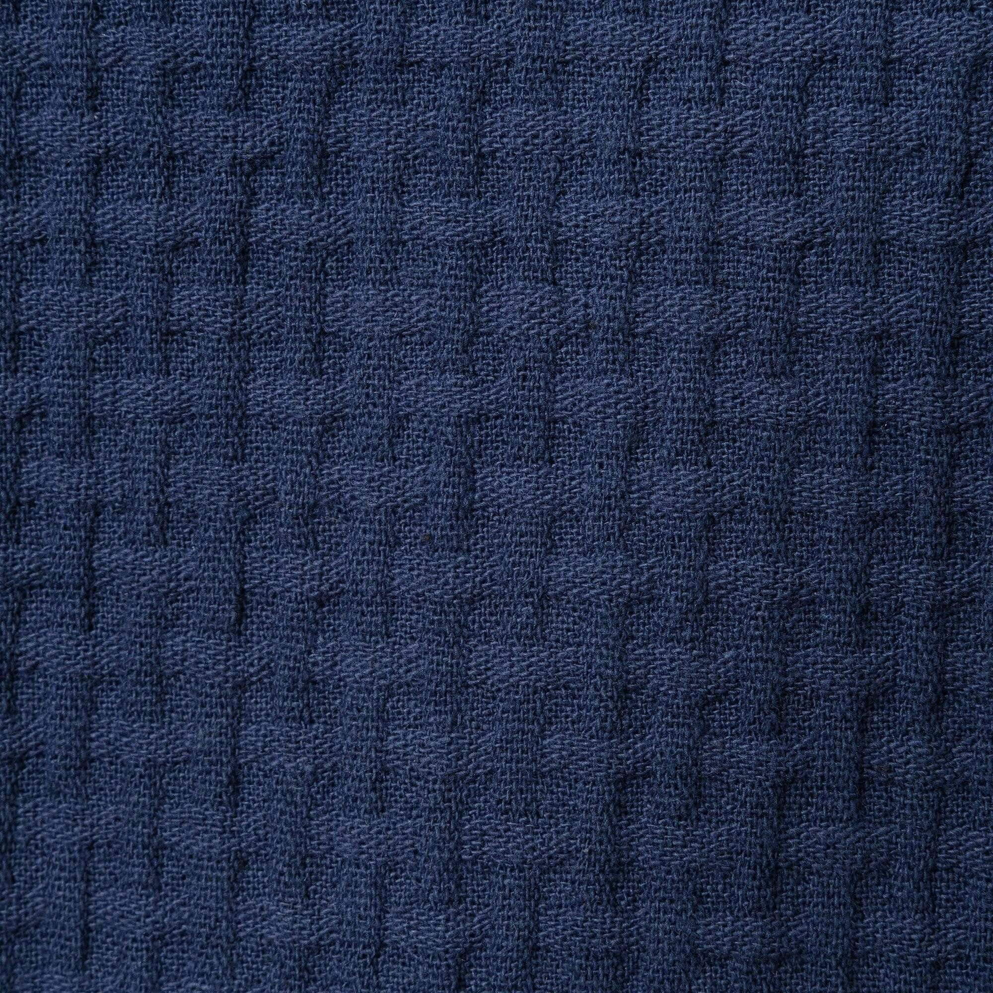 Tween Boys Basket Weave Buttondown Shirt | Navy