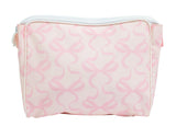 The Go Bag in Bows on Pink
