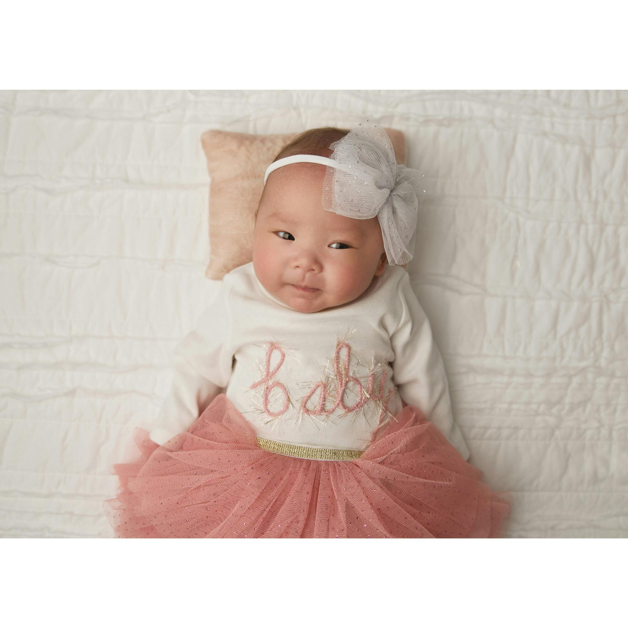 Glinda Bow Nylon Headband