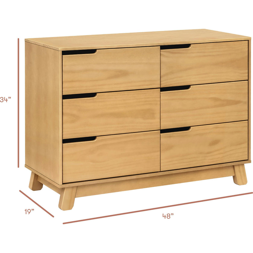 Hudson 6-Drawer Assembled Dresser (48")