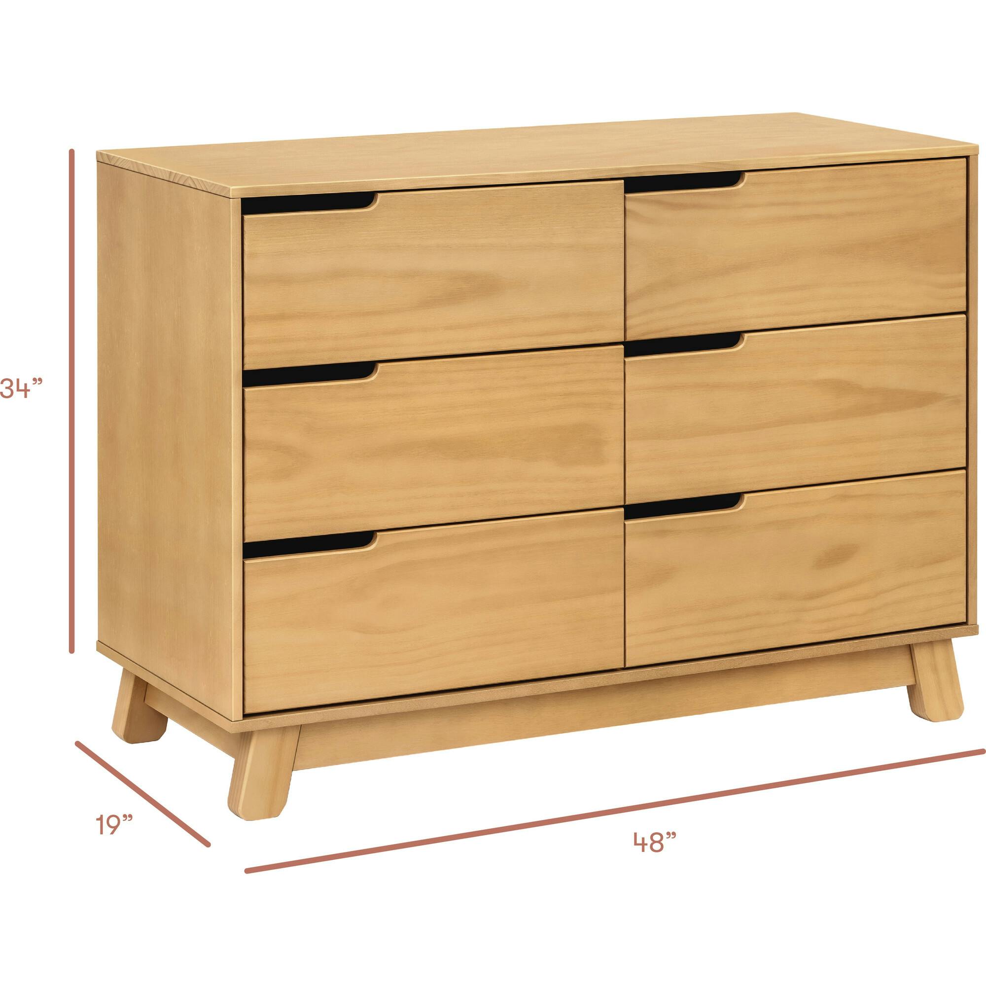 Hudson 6-Drawer Assembled Double Dresser