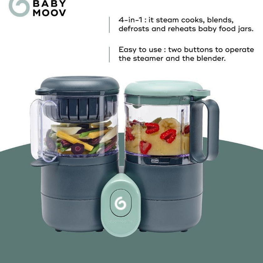 Duo Meal Lite Baby Food Maker + 6 Free Food Containers