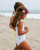 Ruffle One-Piece Swimsuit