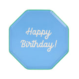 Mixed Happy Birthday Side Plates
