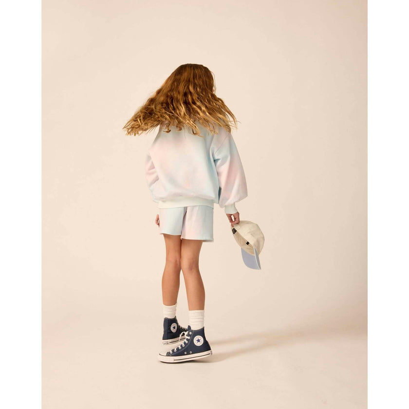 Organic Weekend Shorts in Pink Cloud
