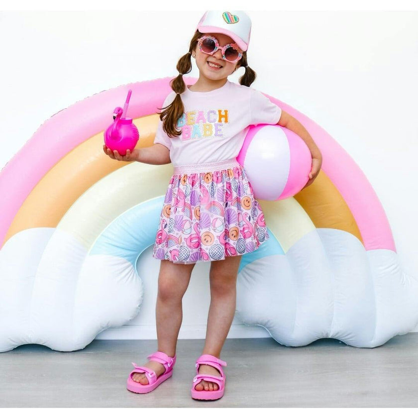 Beach Babe Patch Short Sleeve T-Shirt