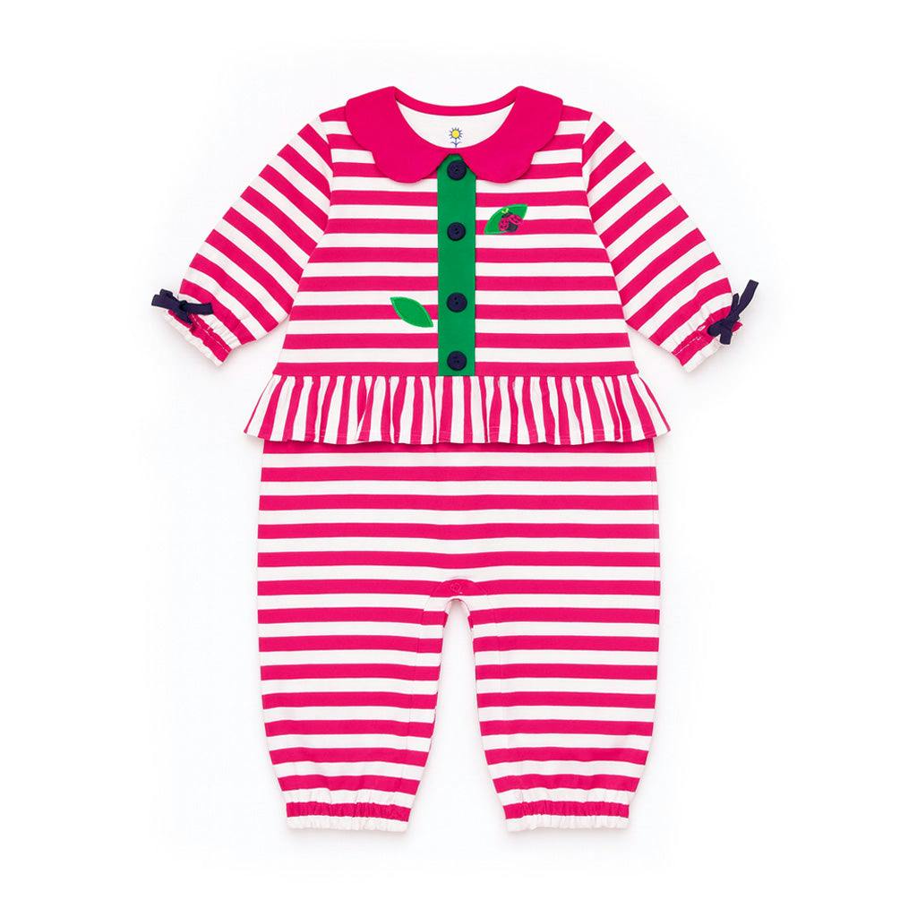 Stripe Knit Longall With