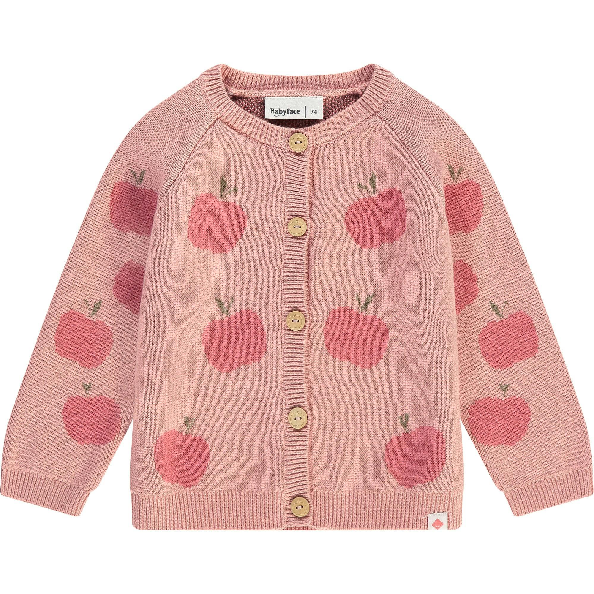 Apple Print Cardigan