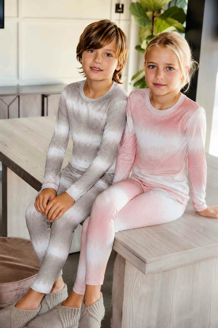 Velour Ombre Footie