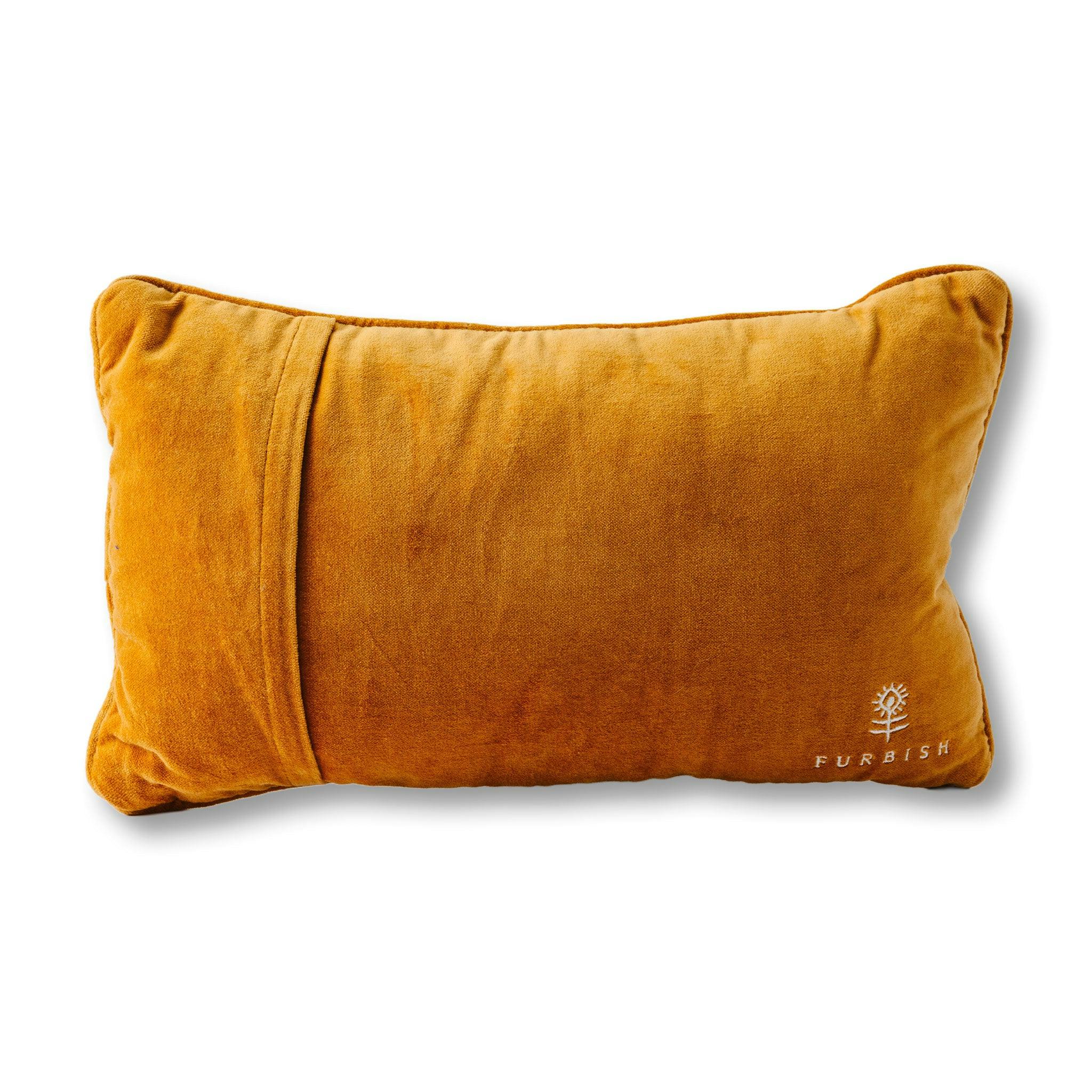 Furbish Studio Everything's Fine Needlepoint Pillow - Thumbnail 3