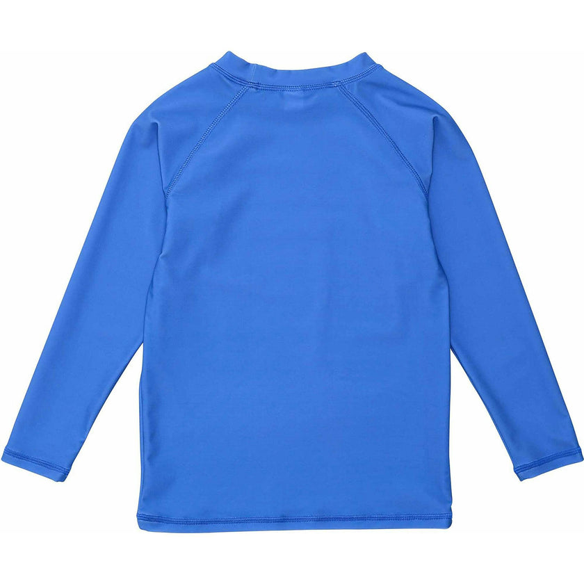 Azure Blue Long Raglan Sleeve UPF50+ Rashguard
