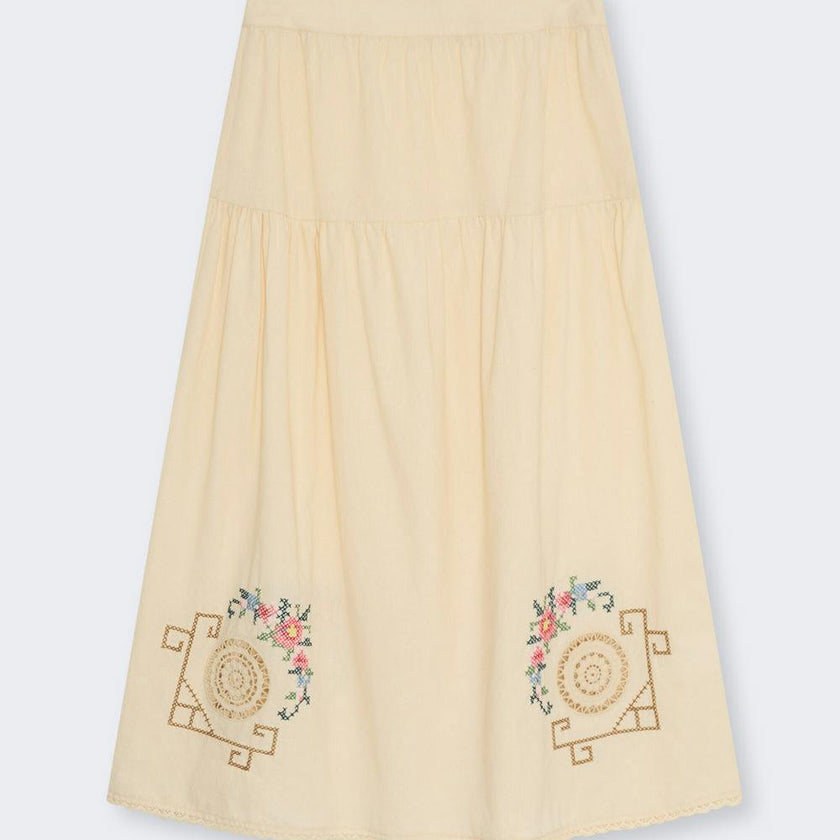 Narcise Woman Skirt Ecru