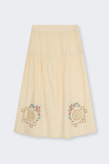 Narcise Woman Skirt Ecru