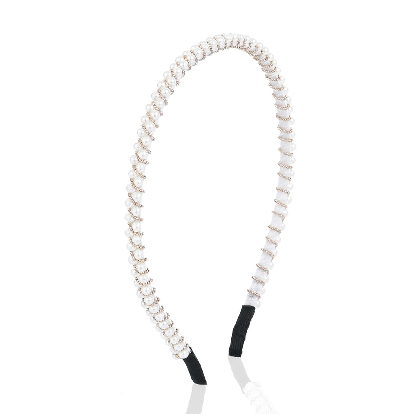 Pearl Double-Row Headband