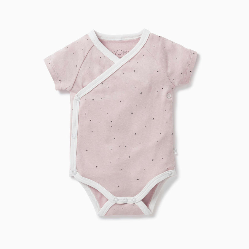Short Sleeve Kimono Bodysuit - Stardust