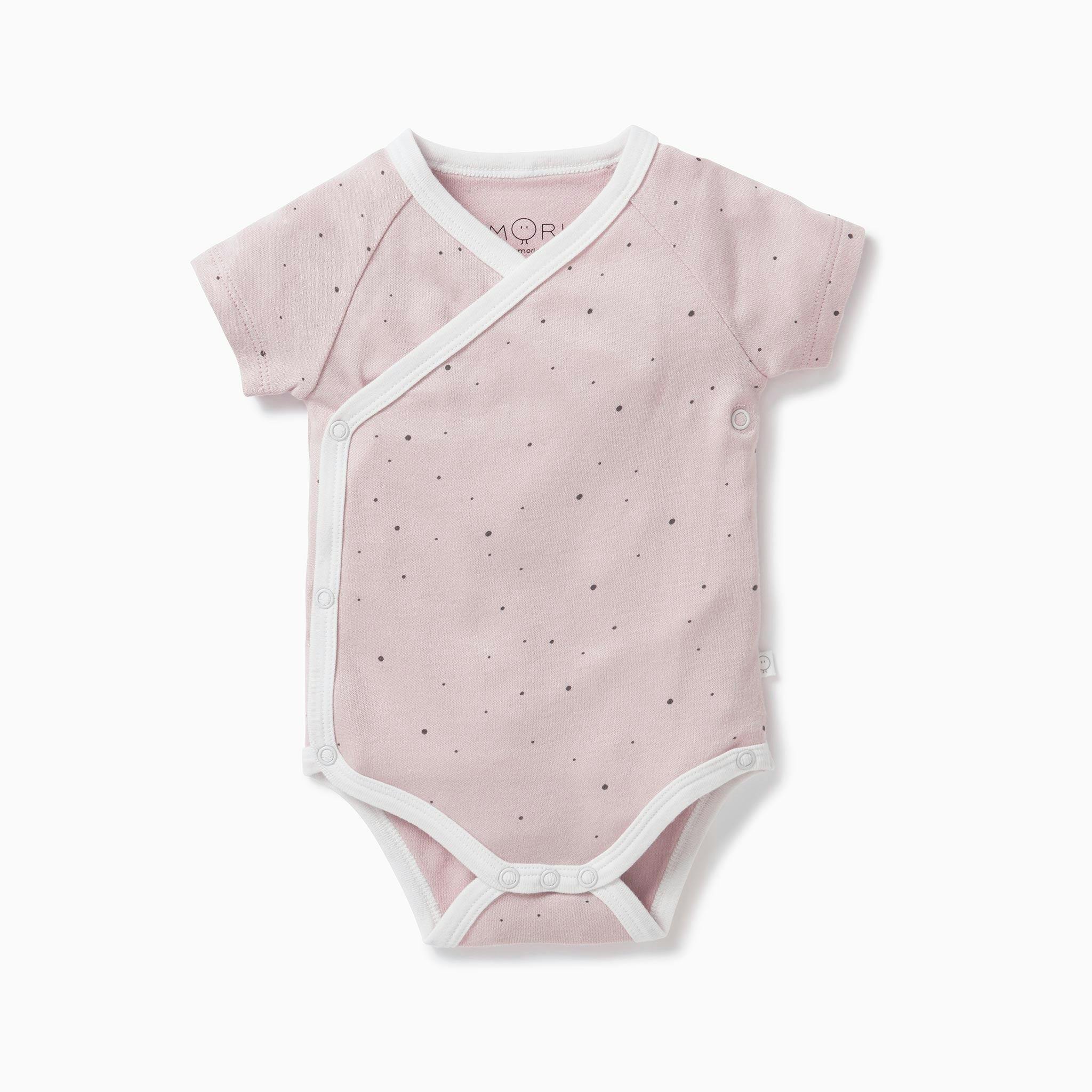 Short Sleeve Kimono Bodysuit - Stardust