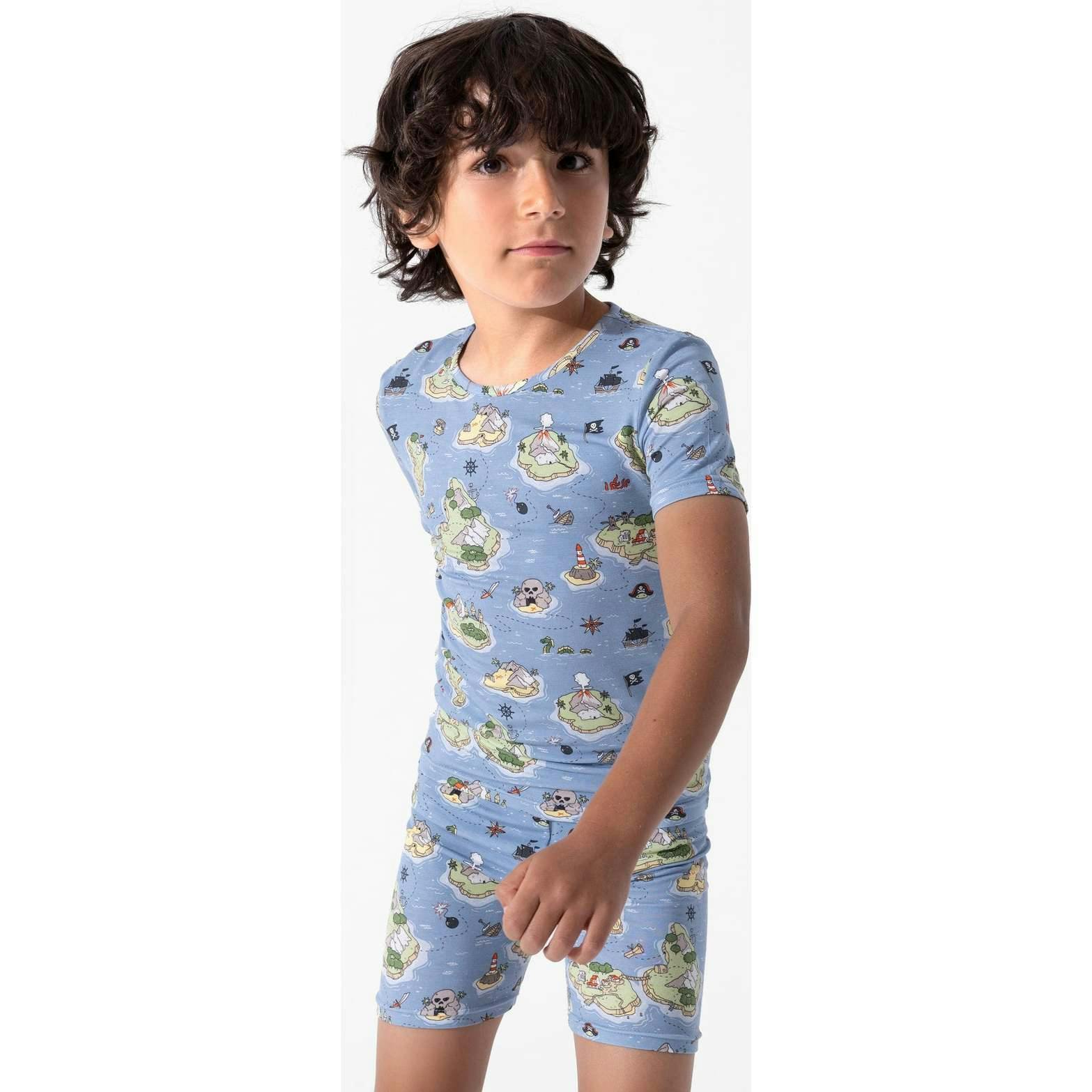 Pirate Cove Kids Pajama Short Set