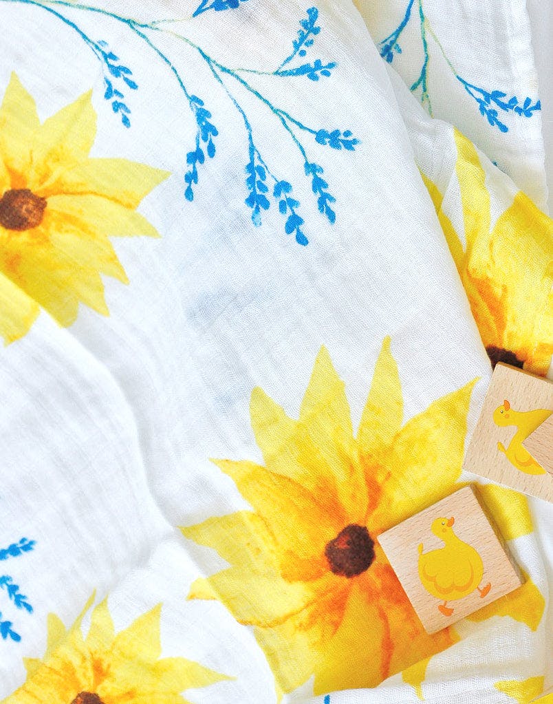 Organic Cotton Muslin Swaddle