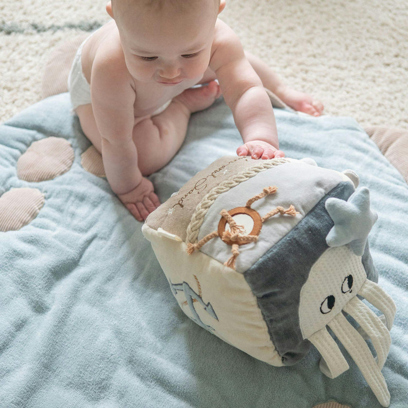 Cove Soft Plush Activity Cube